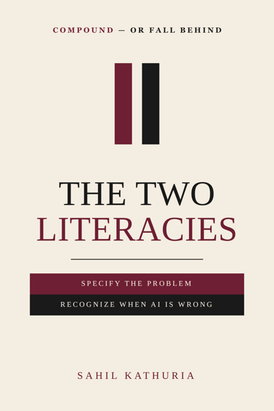 The Two Literacies — front cover